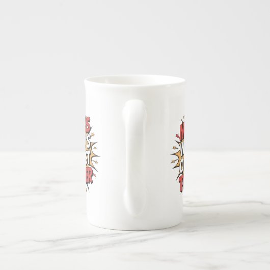 Mam Power Porselein Kop (Achterkant)