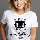 Mam Praten Grappig Schattige Moederdag Gift T-shirt