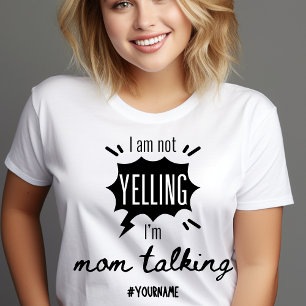 Mam Praten Grappig Schattige Moederdag Gift T-shirt