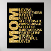 Mam Qualities Definition Loing Understanding Poster (Voorkant)