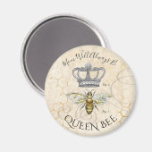 Mam Queen Bee Magneet (Voorkant / Achterkant)