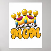 Mam Queens crown Poster (Voorkant)