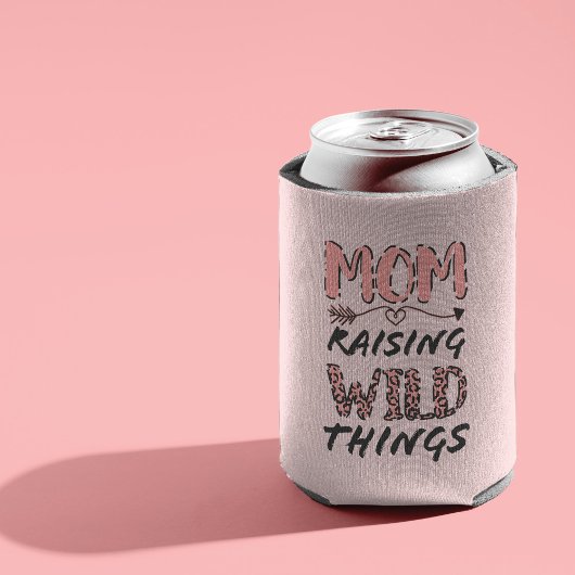 Mam Raising Wilde Dingen citeert Funny Leopard Pri Blikjeskoeler