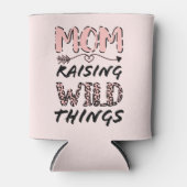 Mam Raising Wilde Dingen citeert Funny Leopard Pri Blikjeskoeler (Voorkant)