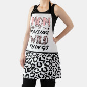 Mam Raising Wilde Dingen citeert Funny Leopard Pri Schort (Insitu)