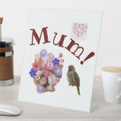 Mam! Reclamebord Met Voetstuk (Insitu)