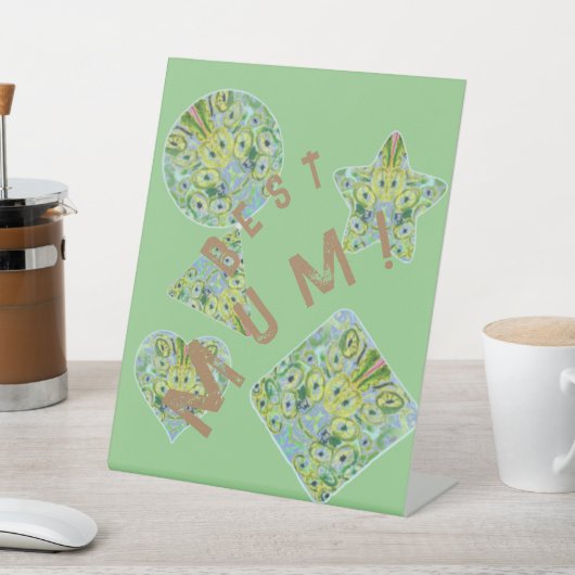 Mam! Reclamebord Met Voetstuk (Insitu)