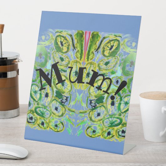 Mam! Reclamebord Met Voetstuk (Insitu)