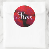 Mam Red Roses Sticker (Tas)