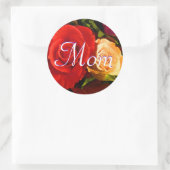 Mam Red Yellow Rose Sticker (Tas)