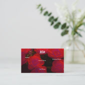 Mam Red Yellow Roses Contactkaartje (Staand voorkant)
