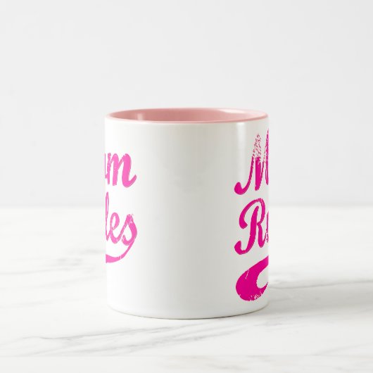 Mam Regels Funny Gezegde Mok (Center)