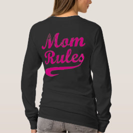 Mam Regels Funny Gezegde T-shirt