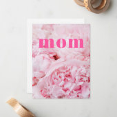 Mam Roses Flat Card Notitiekaartje (Voorkant / Achterkant in situ)