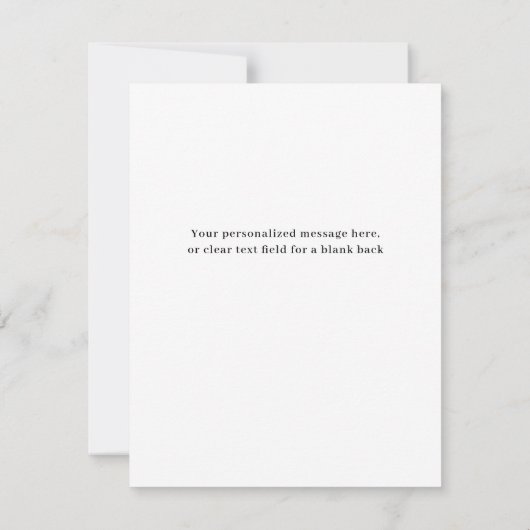 Mam Roses Flat Card Notitiekaartje (Achterkant)