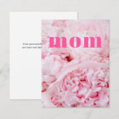 Mam Roses Flat Card Notitiekaartje (Voorkant / Achterkant)