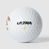 Mam Rozen Floral Golf Balls Golfballen (Logo)