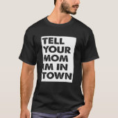 Mam Rural Townie Player Ding Hookup Single Cute T-shirt (Voorkant)