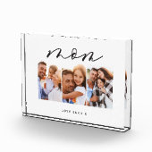mam schattig modern script multi foto gift (Rechts)