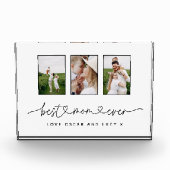 Mam schattig modern script multi foto gift (Voorkant)