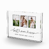 Mam schattig modern script multi foto gift (Rechts)