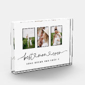 Mam schattig modern script multi foto gift (Links)