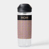 Mam, Schattige Kenia Leopard Pattern Waterfles (Achterkant)