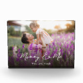 Mam Schattige Quote Mama en Me Script Fotoblokken (Voorkant)