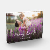 Mam Schattige Quote Mama en Me Script Fotoblokken (Links)