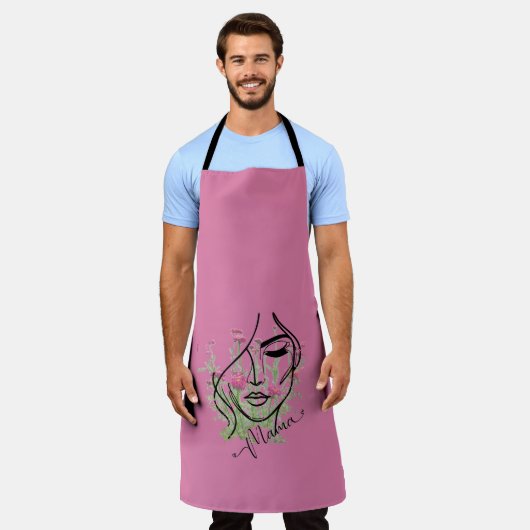 Mam schort (Gedragen)