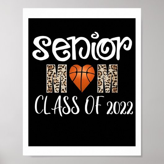 Mam Senior Night Basketball Poster (Voorkant)