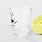 Mam sinds 20XX Modern Eenvoudig Chic Shot Glas (Rechts)