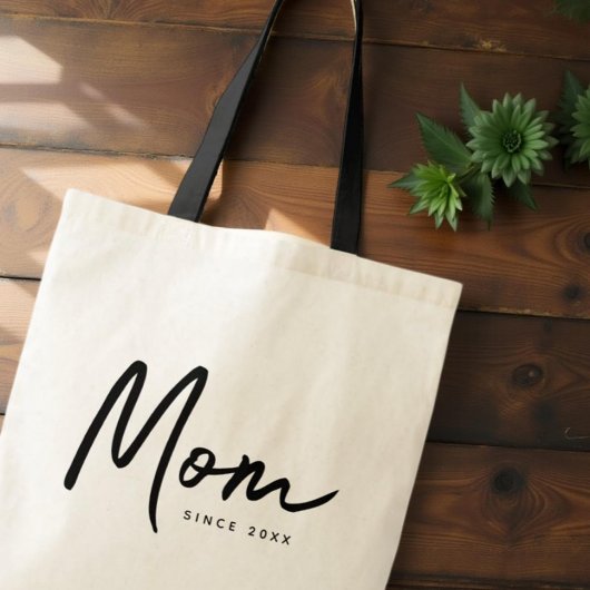 Mam sinds 20XX Modern Eenvoudig Chic Tote Bag