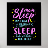 Mam slaapt net als normaal slapen zonder poster (Voorkant)