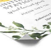 Mam Sloth Baby shower Sanitizing Station Sign. Poster (Hoek)