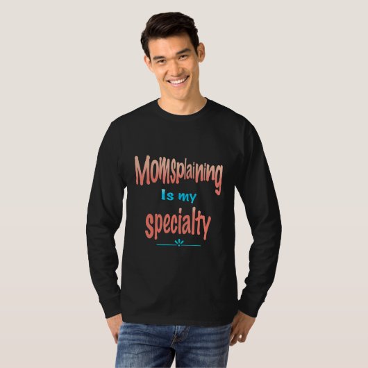Mam Splaining is mijn speciale moeder kent het bes T-shirt (Voorkant volledig)