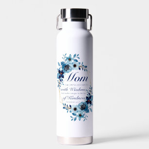 Mam - Spreuken 31:26 Moederdag Schriftbloem Waterfles