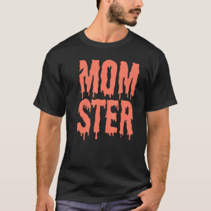 Mam Ster Ster Melting Spooky Vibes Bat Hippie Cost T-shirt