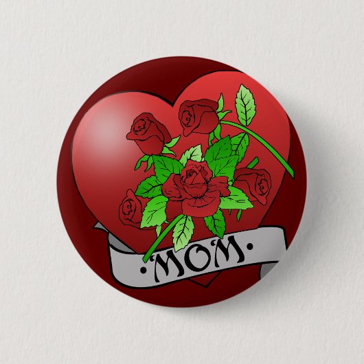 Mam Tattoo Gifts en T-shirts Ronde Button 5,7 Cm (Voorkant)