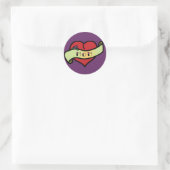Mam Tattoo Heart Ronde Sticker (Tas)