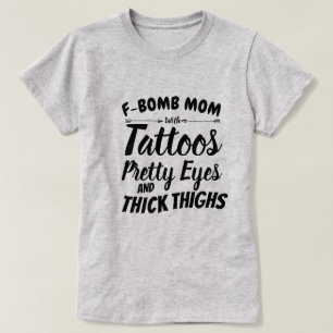 Mam Tattoo  ogen en dikke dijen T-shirt