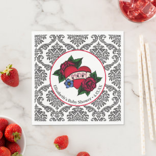  mam Tattoo Papier Napkins Servet