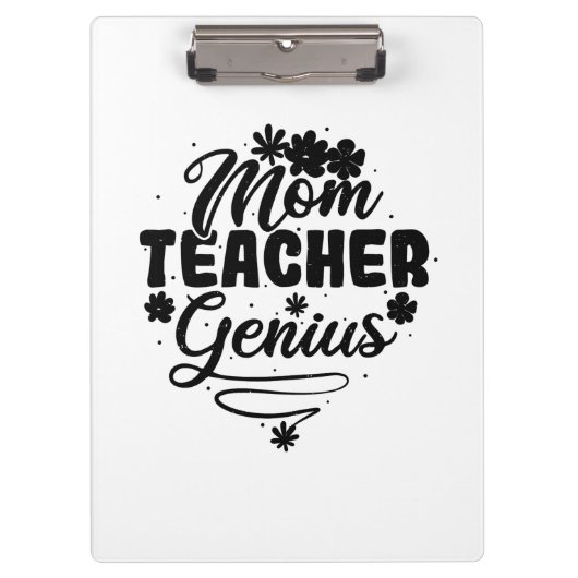 Mam Teacher Genius Klembord (Voorkant)
