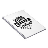 Mam Teacher Genius Notitieboek (Rechterzijde)