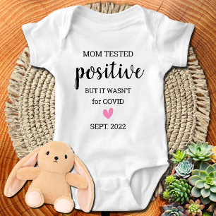Mam testte positief en het was niet voor dure doua romper