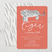 Mam Tiger en Cub Modern Red, 1 september Kaart (Voorkant / Achterkant)