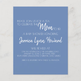 Mam-to-be Baby shower Invitation Flyer