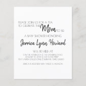 Mam-to-be Baby shower Invitation Flyer (Voorkant)