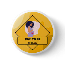 Mam-to-be teken bump aan boord teken zwangere dame