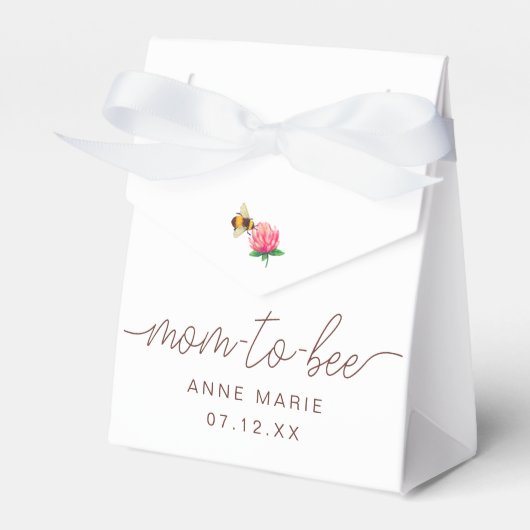 Mam-to-Bee, Bumble Bee Theme Bedankdoosjes (Voorkant Zijde)